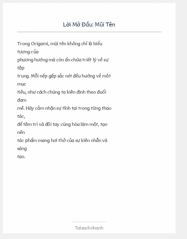 Trích đoạn Mũi Tên