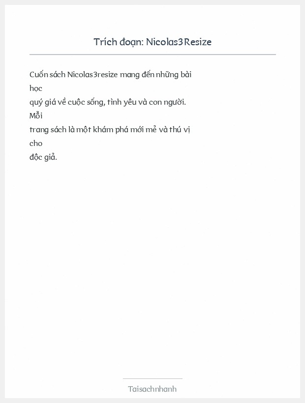 Trích đoạn Nicolas3Resize