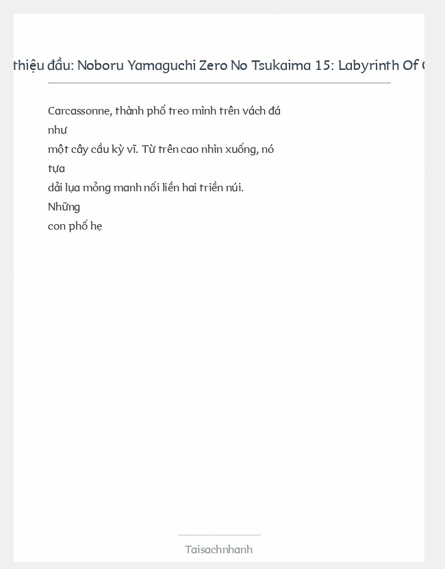 Trích đoạn Noboru Yamaguchi Zero No Tsukaima 15: Labyrinth Of Oblivion