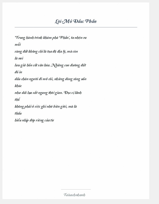 Trích đoạn Phần