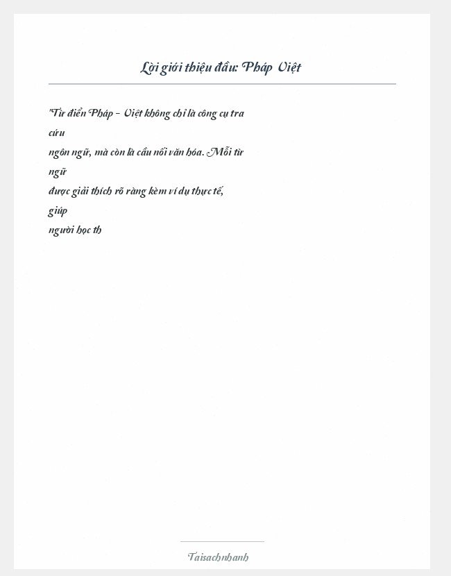 Trích đoạn Pháp Việt