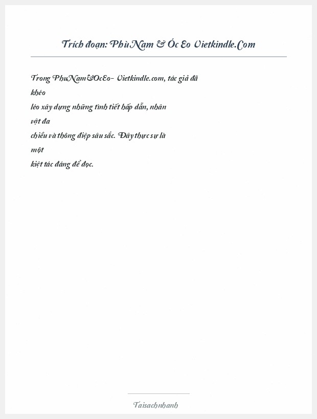 Trích đoạn Phù Nam & Óc Eo Vietkindle.Com