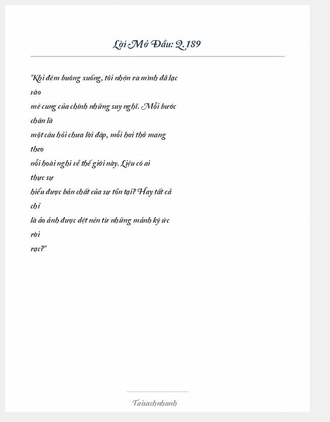 Trích đoạn Q.189