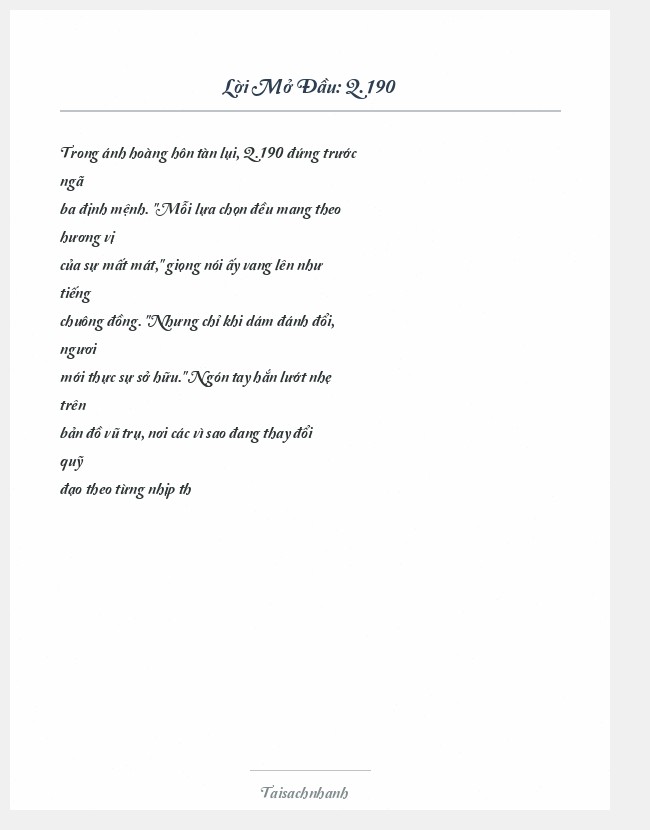 Trích đoạn Q.190