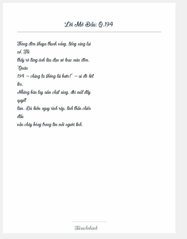 Trích đoạn Q.194