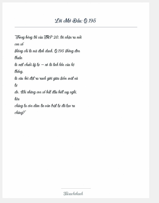 Trích đoạn Q.195