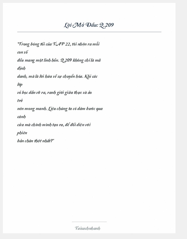 Trích đoạn Q.209