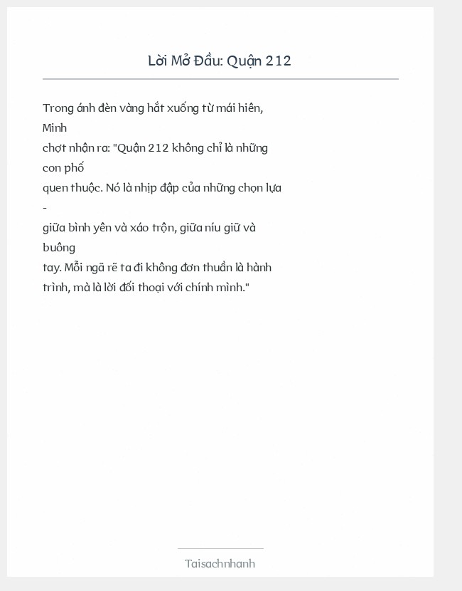 Trích đoạn Quận 212