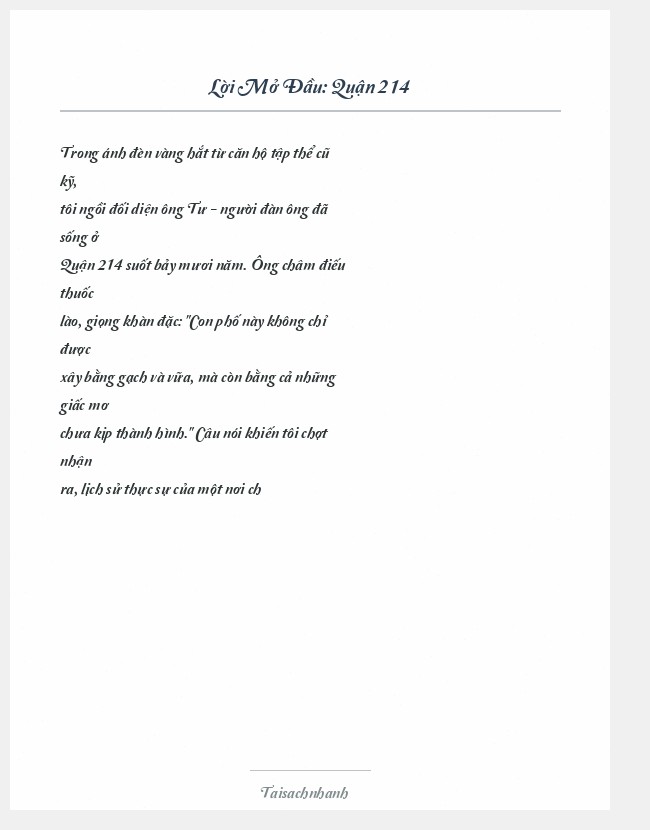 Trích đoạn Quận 214