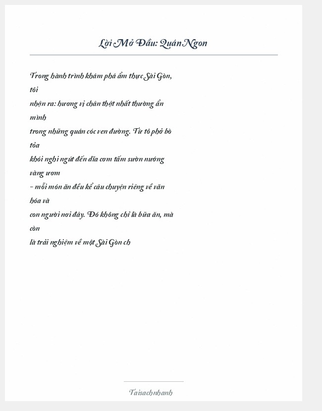 Trích đoạn Quán Ngon
