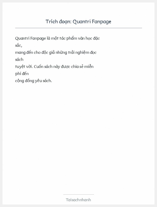 Trích đoạn Quantri Fanpage