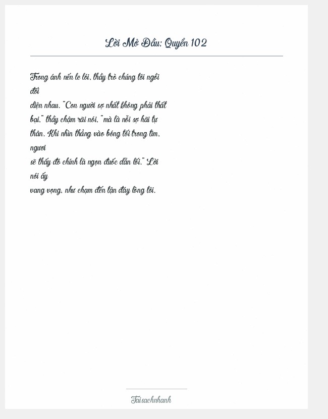 Trích đoạn Quyển 102
