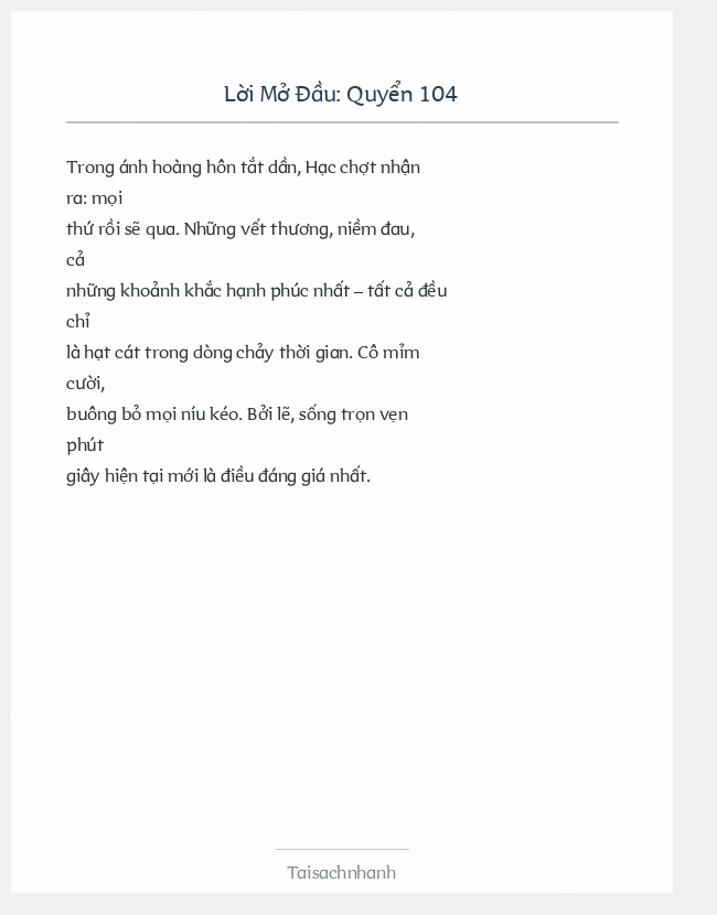 Trích đoạn Quyển 104