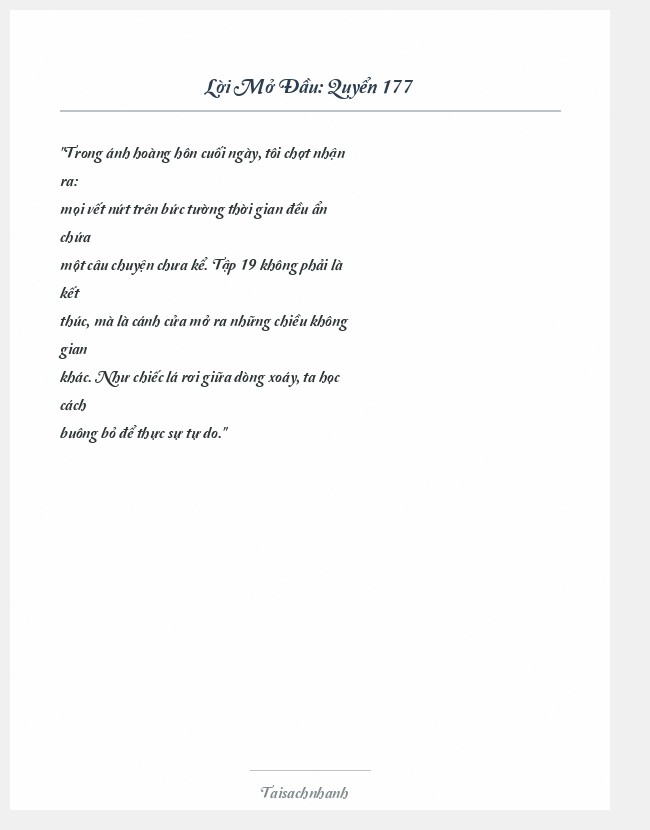 Trích đoạn Quyển 177