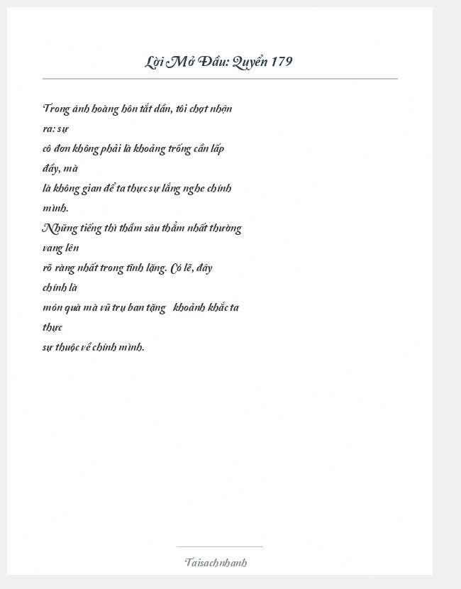 Trích đoạn Quyển 179