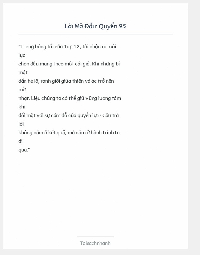 Trích đoạn Quyển 95