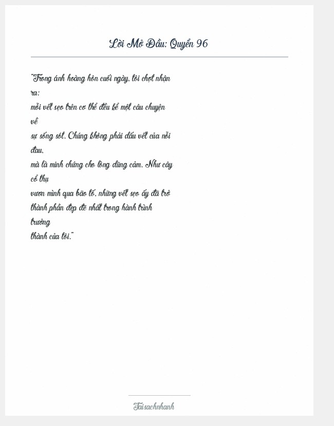 Trích đoạn Quyển 96
