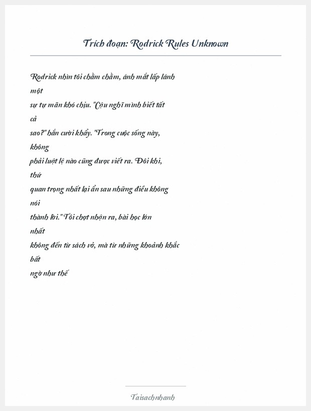 Trích đoạn Rodrick Rules Unknown