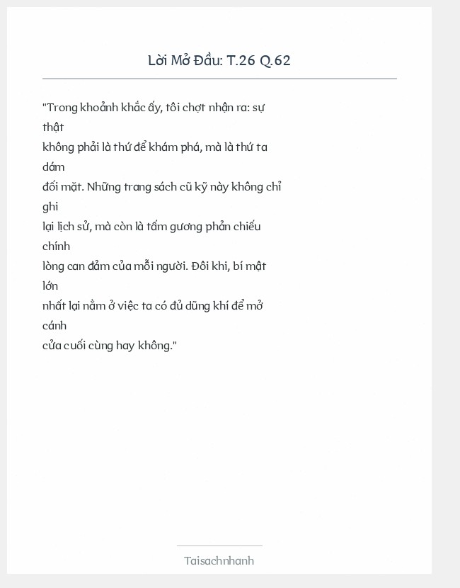 Trích đoạn T.26 Q.62