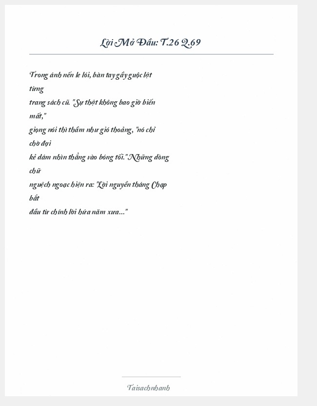 Trích đoạn T.26 Q.69