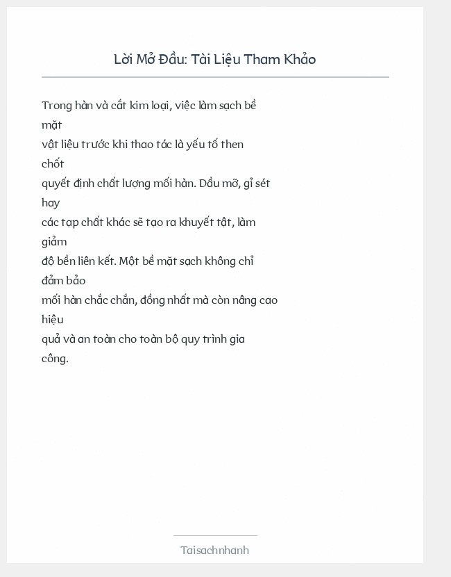 Trích đoạn Tài Liệu Tham Khảo