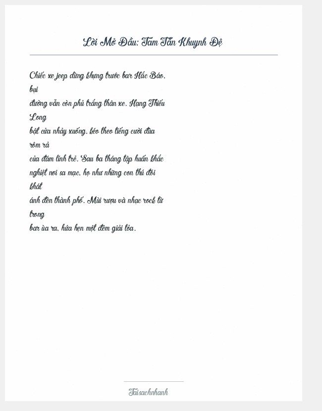 Trích đoạn Tam Tấn Khuynh Đệ