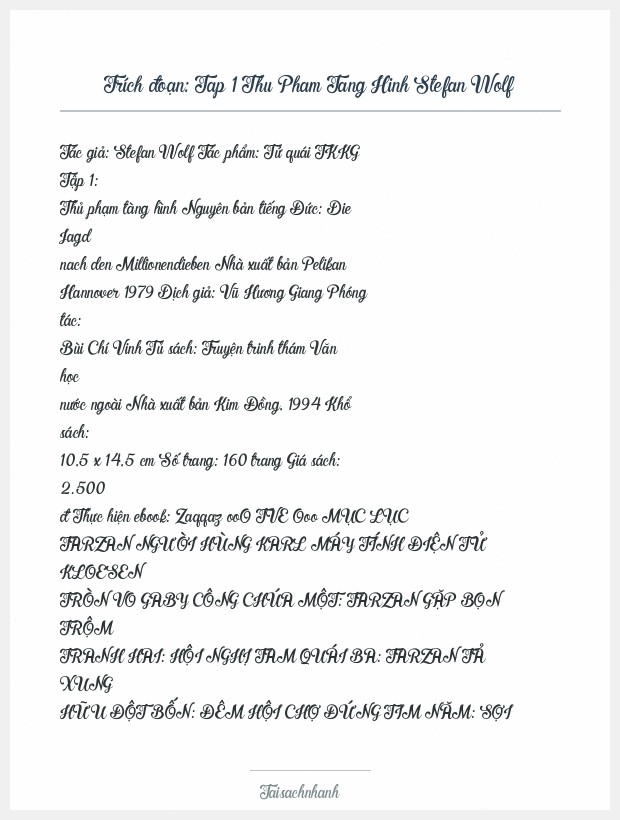 Trích đoạn Tap 1 Thu Pham Tang Hinh Stefan Wolf