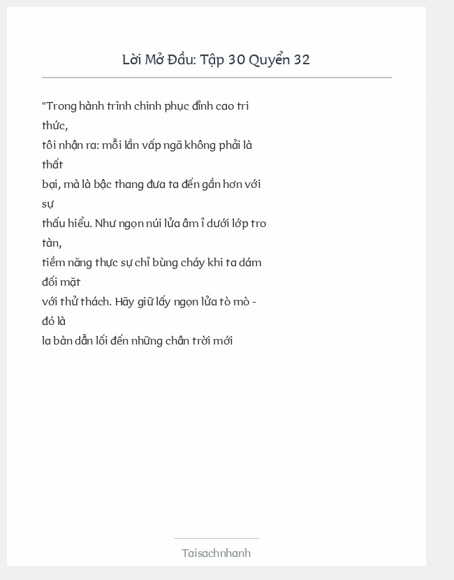 Trích đoạn Tập 30 Quyển 32