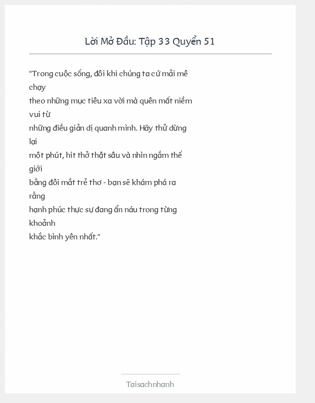 Trích đoạn Tập 33 Quyển 51