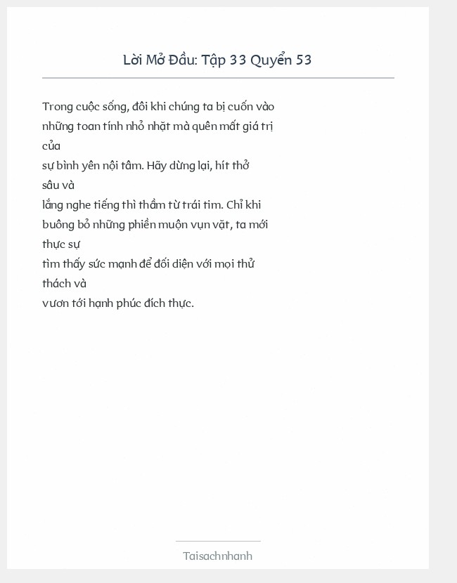 Trích đoạn Tập 33 Quyển 53