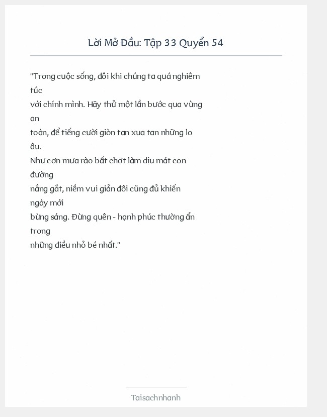 Trích đoạn Tập 33 Quyển 54