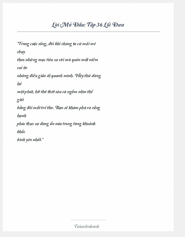 Trích đoạn Tập 36 Lối Đưa