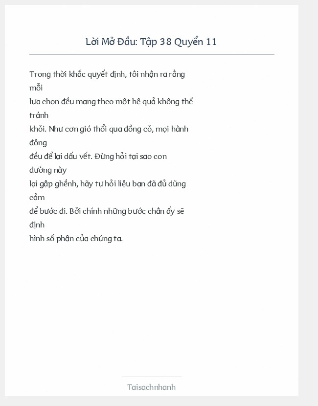 Trích đoạn Tập 38 Quyển 11