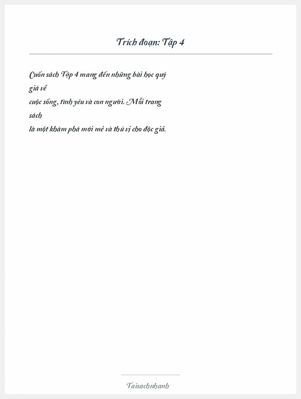 Trích đoạn Tập 4