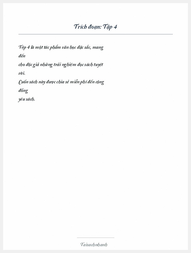 Trích đoạn Tập 4