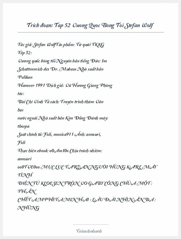 Trích đoạn Tap 52 Vuong Quoc Bong Toi Stefan Wolf