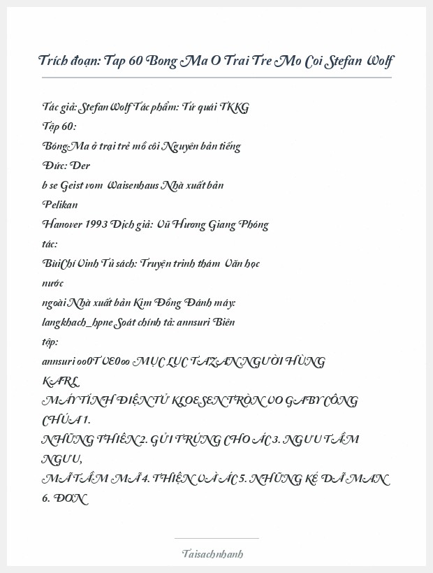 Trích đoạn Tap 60 Bong Ma O Trai Tre Mo Coi Stefan Wolf