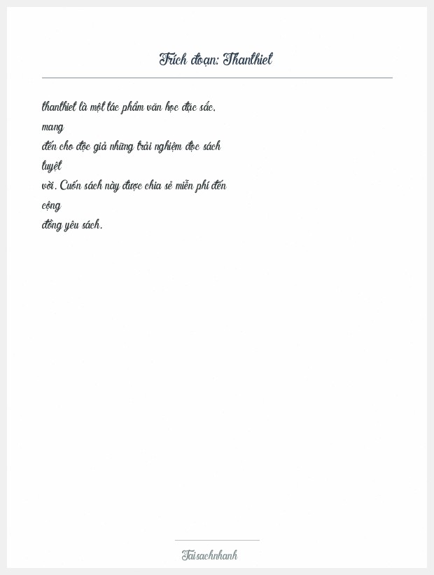 Trích đoạn Thanthiet