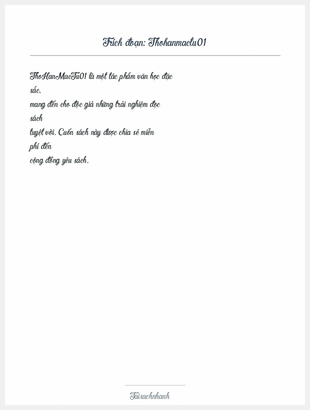Trích đoạn Thohanmactu01