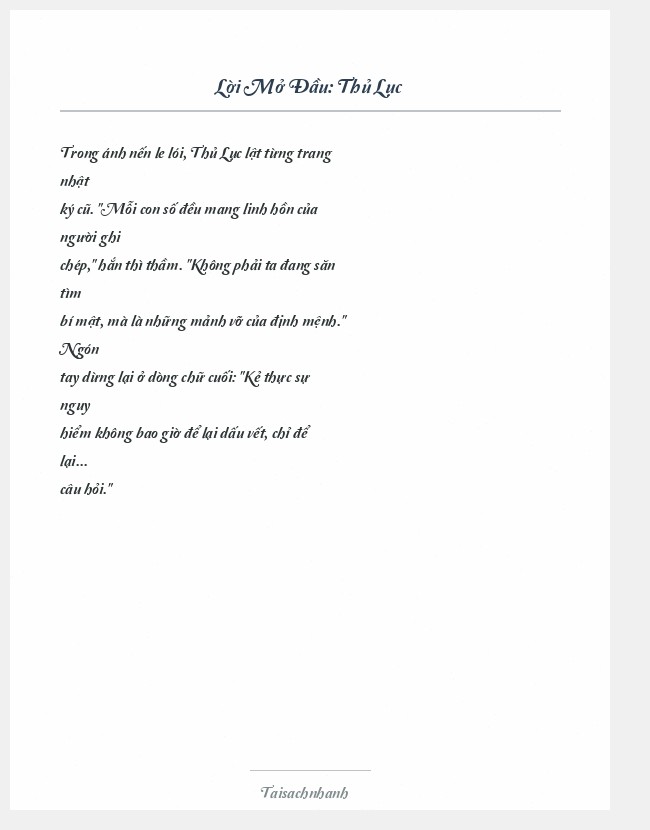 Trích đoạn Thủ Lục