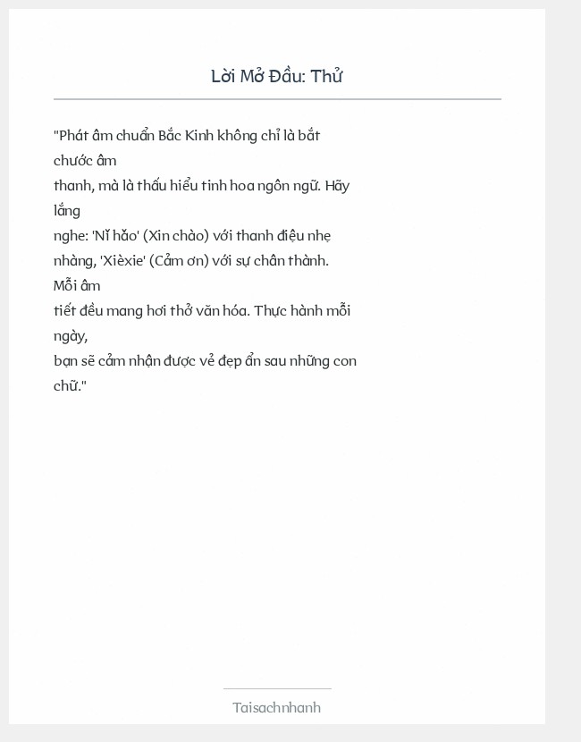 Trích đoạn Thử