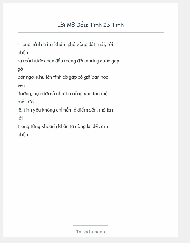 Trích đoạn Tinh 25 Tinh