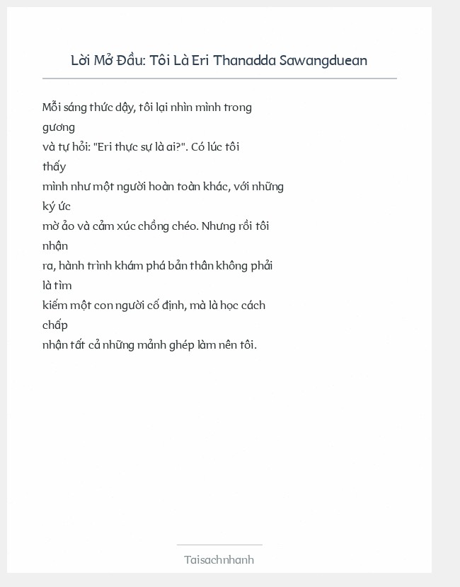 Trích đoạn Tôi Là Eri Thanadda Sawangduean