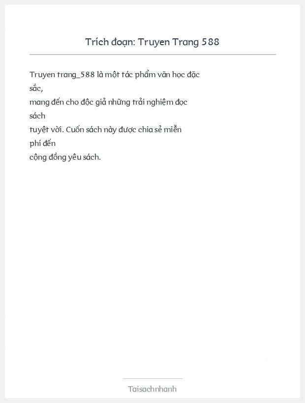 Trích đoạn Truyen Trang 588