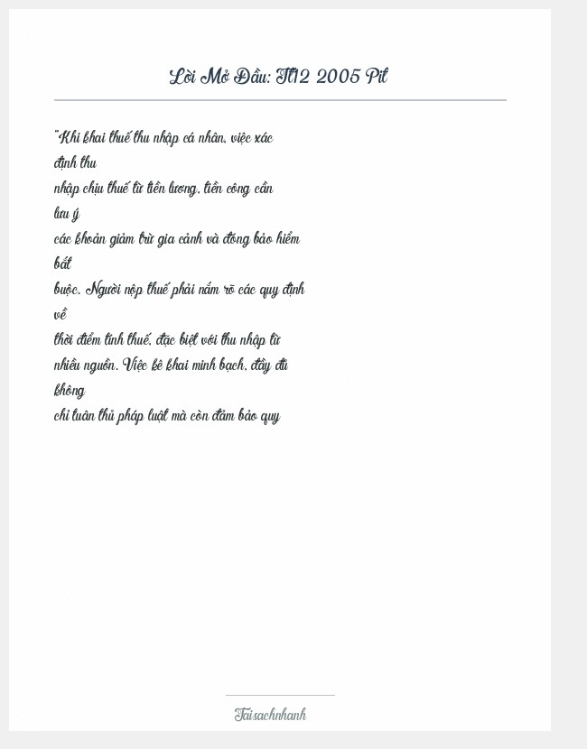 Trích đoạn Tt12 2005 Pit