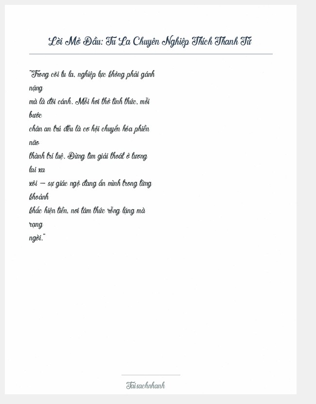 Trích đoạn Tu La Chuyên Nghiệp Thích Thanh Từ