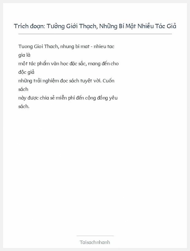 Trích đoạn Tưởng Giới Thạch, Những Bí Mật Nhiều Tác Giả