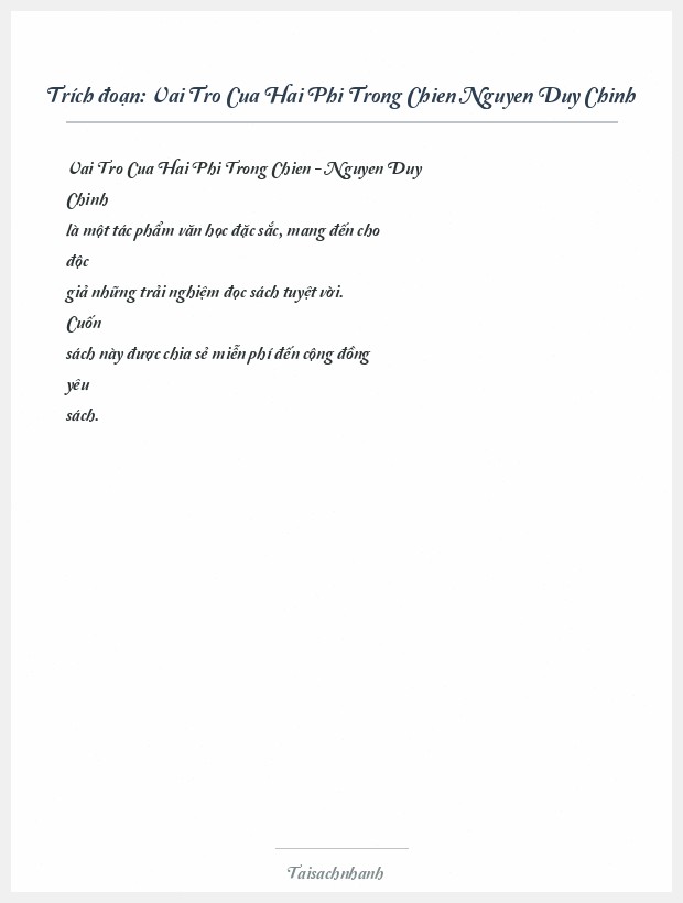 Trích đoạn Vai Tro Cua Hai Phi Trong Chien Nguyen Duy Chinh