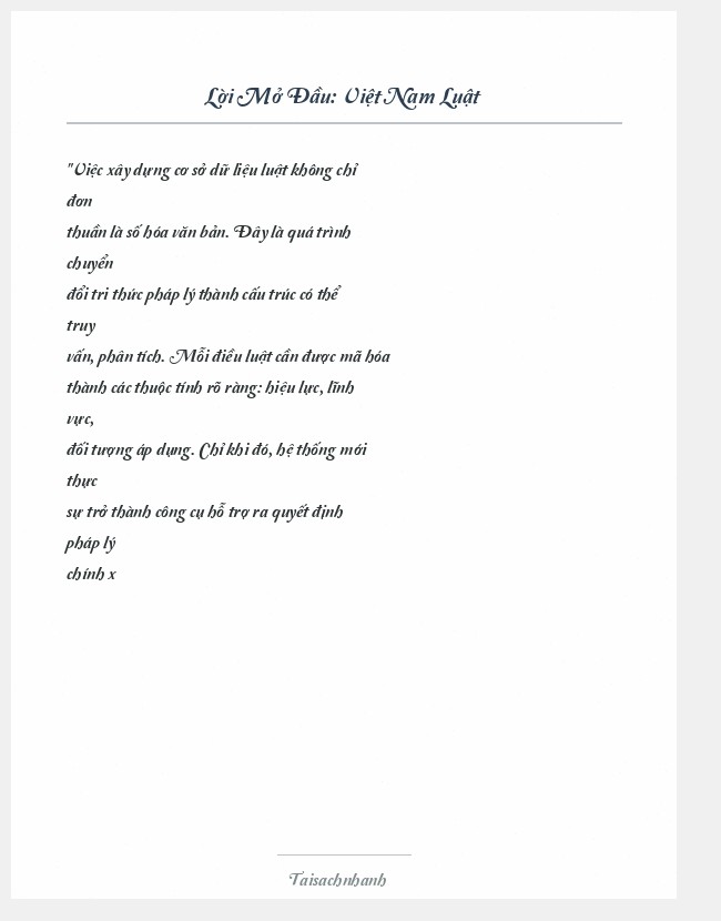 Trích đoạn Việt Nam Luật