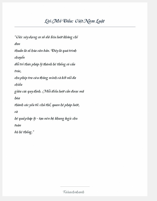 Trích đoạn Việt Nam Luật